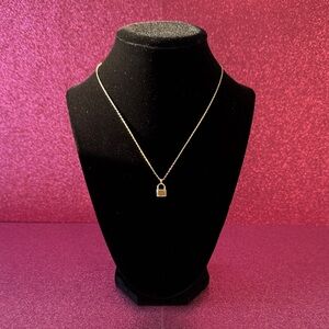 🩷Gold Lock Pendant Necklace